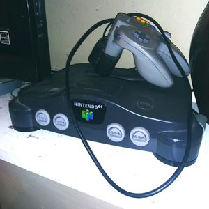 Nintendo 64 with 1 controller